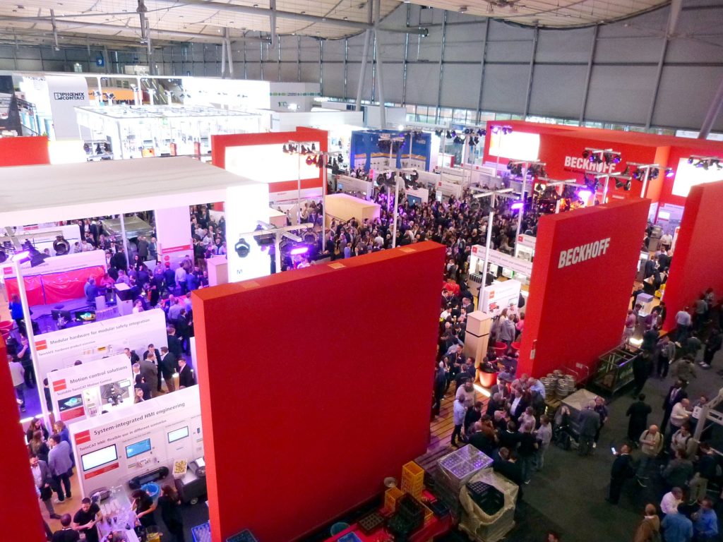 Beckhoff Automation – Standparty HANNOVER MESSE – Veranstaltungstechnik von imt