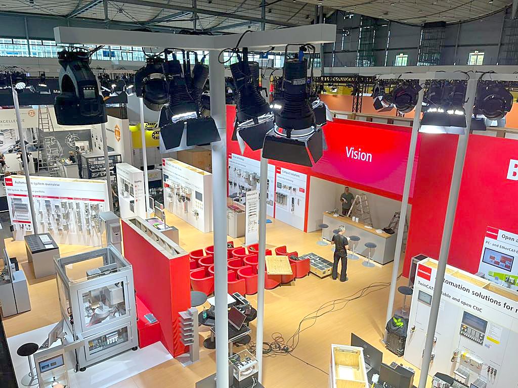 Beckhoff Automation – EMO, Hannover – Veranstaltungstechnik von imt